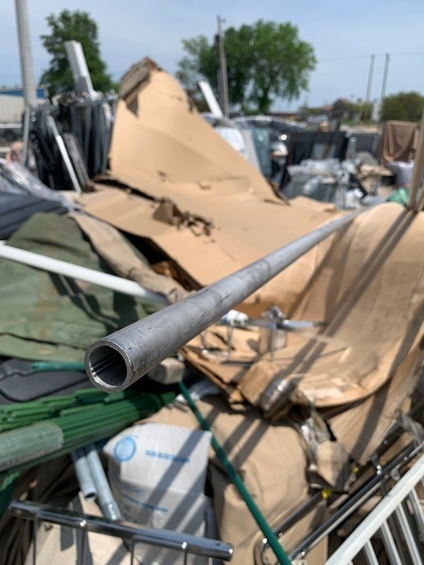 lot 420 image: 1 New Piece of 10ft - 1 Stainless Steel 18 Thick Wall Tubing