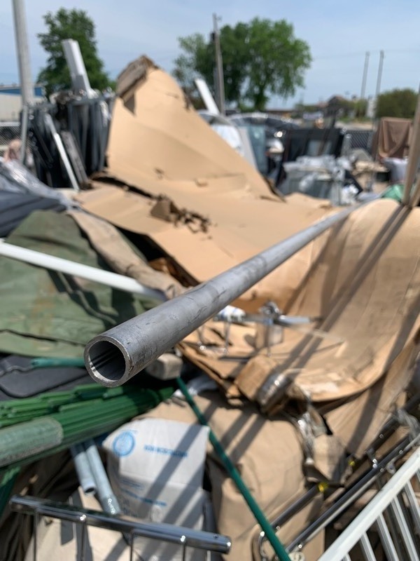 lot 421 image: 1 New Piece of 10ft - 1 Stainless Steel 18 Thick Wall Tubing