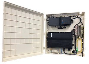 lot 67 image: 2 New Tii Technologies ONT-ENC-LA Optical Network Terminal Enclosures