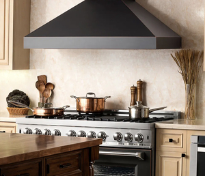lot 5 image: Never Been Used ZLINE Designer Series Wall Mount Range Hood w Filters (8667B) Size 42 Inch