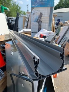 lot 95 image: 1 New Piece of 10x3 NDS Vinyl Channel Drain