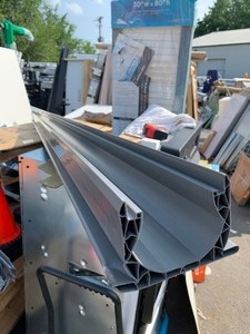 lot 92 image: 1 New Piece of 10x3 NDS Vinyl Channel Drain