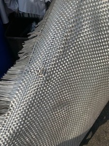 lot 131 image: 1 New 20ft Role of Composites One C1- 24oz Heavy Duty Woven Roving Fiber Glass