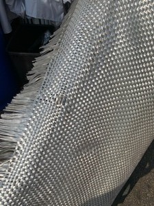 lot 133 image: 1 New 20ft Role of Composites One C1- 24oz Heavy Duty Woven Roving Fiber Glass