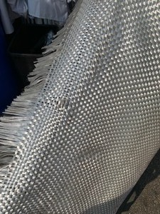 lot 132 image: 1 New 20ft Role of Composites One C1- 24oz Heavy Duty Woven Roving Fiber Glass