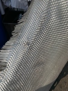 lot 134 image: 1 New 20ft Role of Composites One C1- 24oz Heavy Duty Woven Roving Fiber Glass