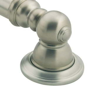 lot 9228 image: Moen Kingsley Brushed Nickel 24 Designer Grab Bar