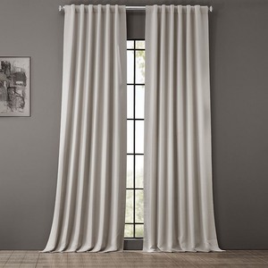lot 9235 image: SET OF TWO Exclusive Fabrics & Furnishings Blackout Curtain Panel, 50 x 120