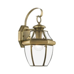 lot 9239 image: Livex Monterey 1-Light Outdoor Wall Lantern