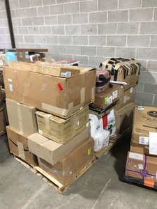 lot 9299 image: miscellaneous pallet of salvagedparts