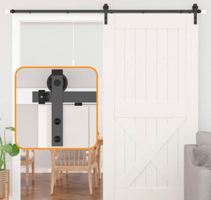 lot 9332 image: Skysen 6ft barn door handle