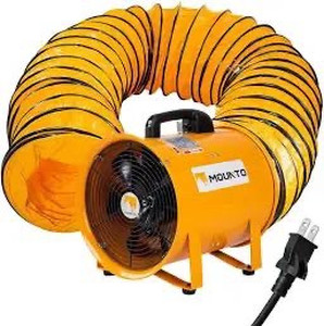 lot 9347 image: Mounto utility blower with vinyl hose