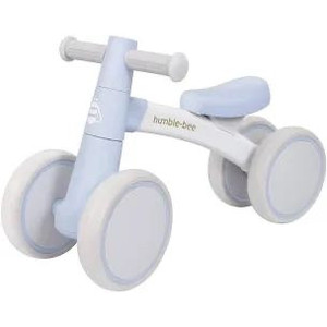 lot 9356 image: HUMBLE-BEE Baby Balance Bike Toy 10-24 Months Cute Toddler First Bike, Gifts for 1 Year Old Boys(Blue)