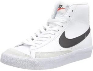 lot 9379 image: Nike Blazer Mid 77 Big Kids Casual Skate Shoes Da4086-002 - size 5Y