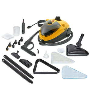 lot 9383 image: Wagner 925e Elite Steam Cleaner for Tile Floor Surfaces Carpet Marble Kitchens and More (Color May Vary)