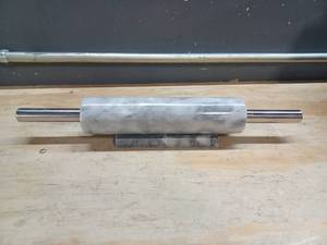 lot 23112 image: RSVP International Gray Marble Rolling Pin  10  Designed to Keep Pastry Dough Cold  Fondant, Pie Crust, Cookies, Pastries, Pasta, Pizza Dough, Biscuits