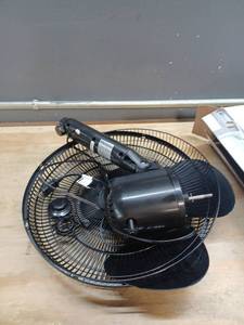 lot 23117 image: Black & Decker 16 Stand Fan- No Base or Remote- Good Replacement Parts