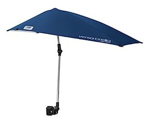 lot 61007 image: Sport-Brella Versa-Brella 4-Way Swiveling Sun Umbrella (Midnight Blue) (B00HA2ZKCO)