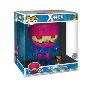 lot 61027 image: Funko Pop Jumbo X-Men Sentinel & Wolverine Figures