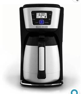 lot 61040 image: BLACKDECKER 12-Cup Thermal Coffeemaker, BlackSilver