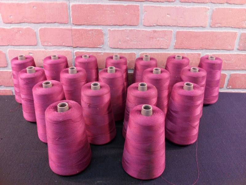 lot 6 image: U.S. Thread Spun Poly Thread