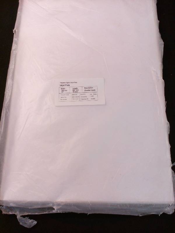 lot 24 image: Polyester Digital Inkjet Plate