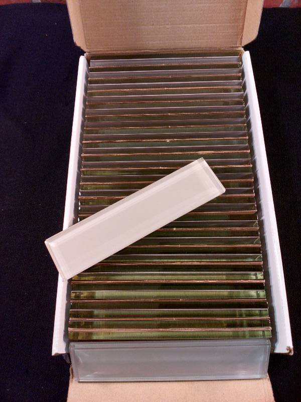 lot 49 image: Glass Tiles