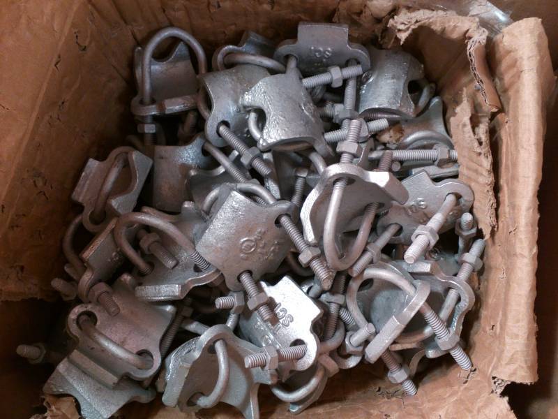 lot 55 image: 1 U Clamps