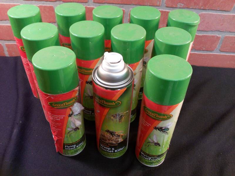 lot 56 image: Green Thumb Wasp & Hornet Killer Spray