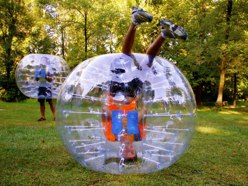 lot 97 image: Inflatable Bumper Bubble Ball