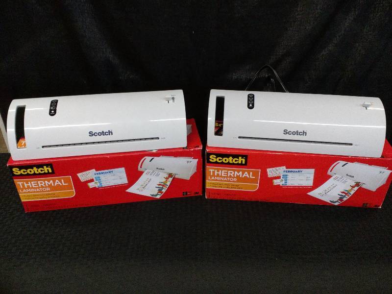 lot 108 image: Scotch Heat Laminator
