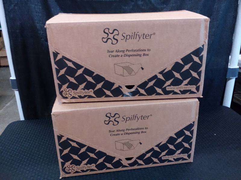 lot 112 image: Spilfyter Absorbent Universal Medium Weight Pads (great for Oil)