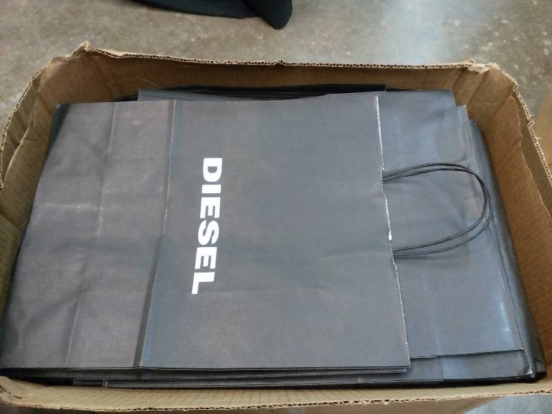 lot 117 image: Diesel Paper Gift Bags