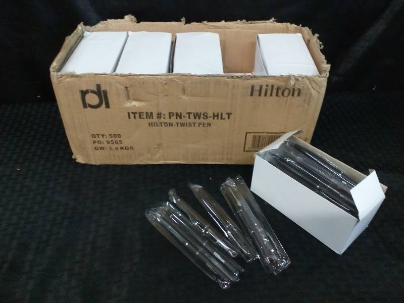 lot 125 image: Hilton Promotional Twist Pens