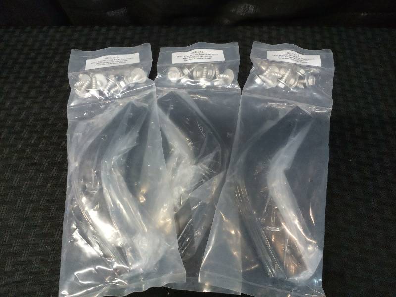 lot 179 image: Chevy Control 1957A-Arm Dust Seal Retainers W Original Hardware