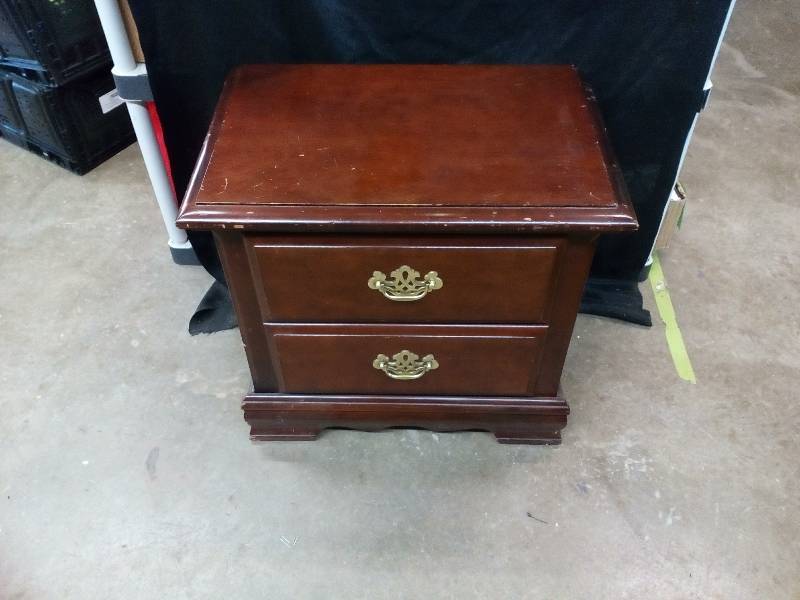 lot 297 image: Side Table  Bed Side Table