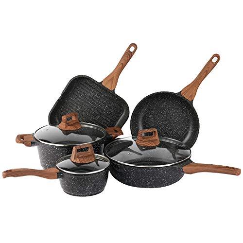 Buy 8Pcs Granite Cookware Set Online