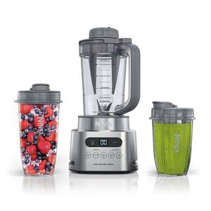 lot 17605 image: Ninja - TWISTi, High-Speed Blender Duo - Platinum Retail $109