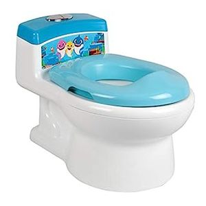 lot 17612 image: The First Years Baby Shark Super Pooper Potty System