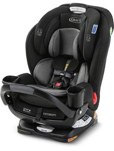 lot 17636 image: Graco Extend2Fit 3 in 1 Car Seat Featuring Anti-Rebound Bar, Ride Rear Facing Longer, Up to 50 Pounds, Prescott Retail $289