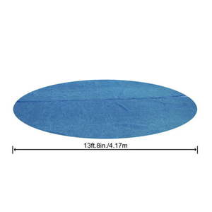 lot 17669 image: Bestway Flowclear 14 ft. Solar Pool Cover for Above Ground Pools (Cover Only)