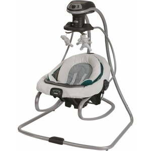 lot 17685 image: Graco DuetSoothe Baby Swing and Rocker Sapphire Retail $180
