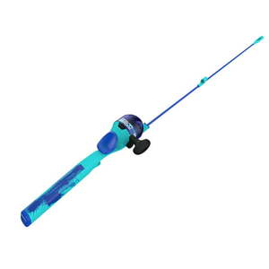 lot 17694 image: Zebco Splash Kids Spincast Reel and Fishing Rod Combo Floating