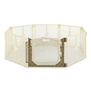 lot 17726 image: Toddleroo by North States 8-Panel Superyard Ultimate in Ivory