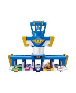 lot 17756 image: Auldey Toys - Super Wings Mission Team Airport, 6 Piece