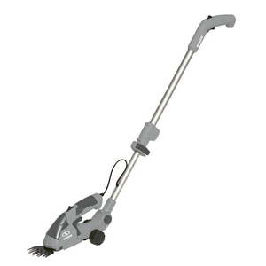 lot 17766 image: Sun Joe HJ605CC-GRY 2-in-1 Cordless Telescoping Grass Trimmer 7.2 Volt (Grey)