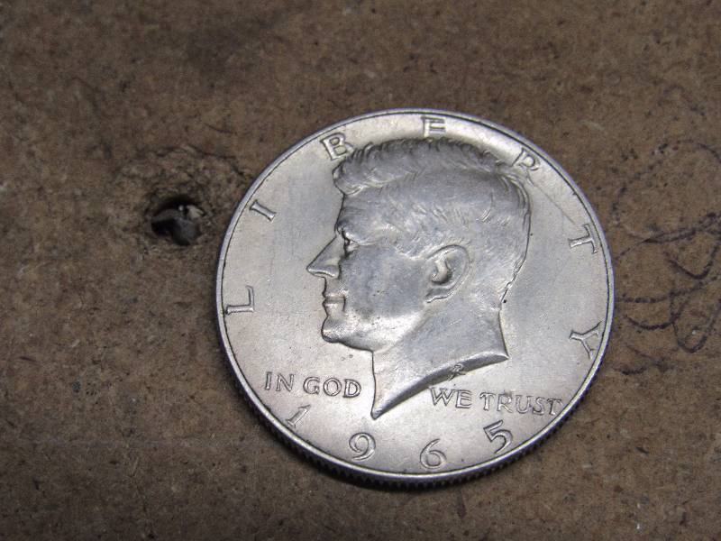 lot 7696 image: 1965 Kennedy Half Dollar Coin