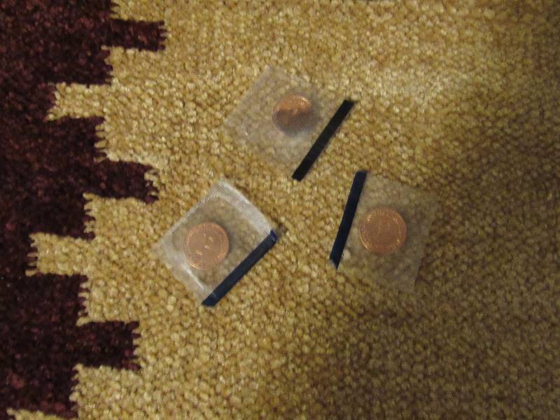 lot 7737 image: 3 Philadelphia Mint Pennies Uncirculated