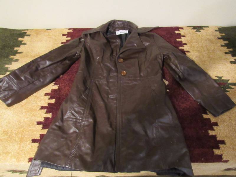 lot 7748 image: Brown Leather Jacket - Five Four - General Leather