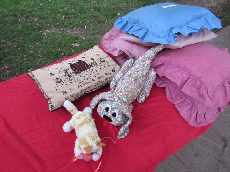 lot 7766 image: Lot of Assorted Pillows